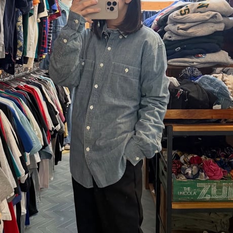 J.CREW シャンブレーシャツ