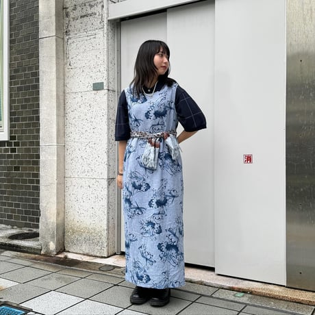 norton mcnaughton  花柄ノースリーブワンピース