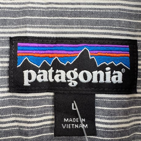 Patagoniaストライプシャツ