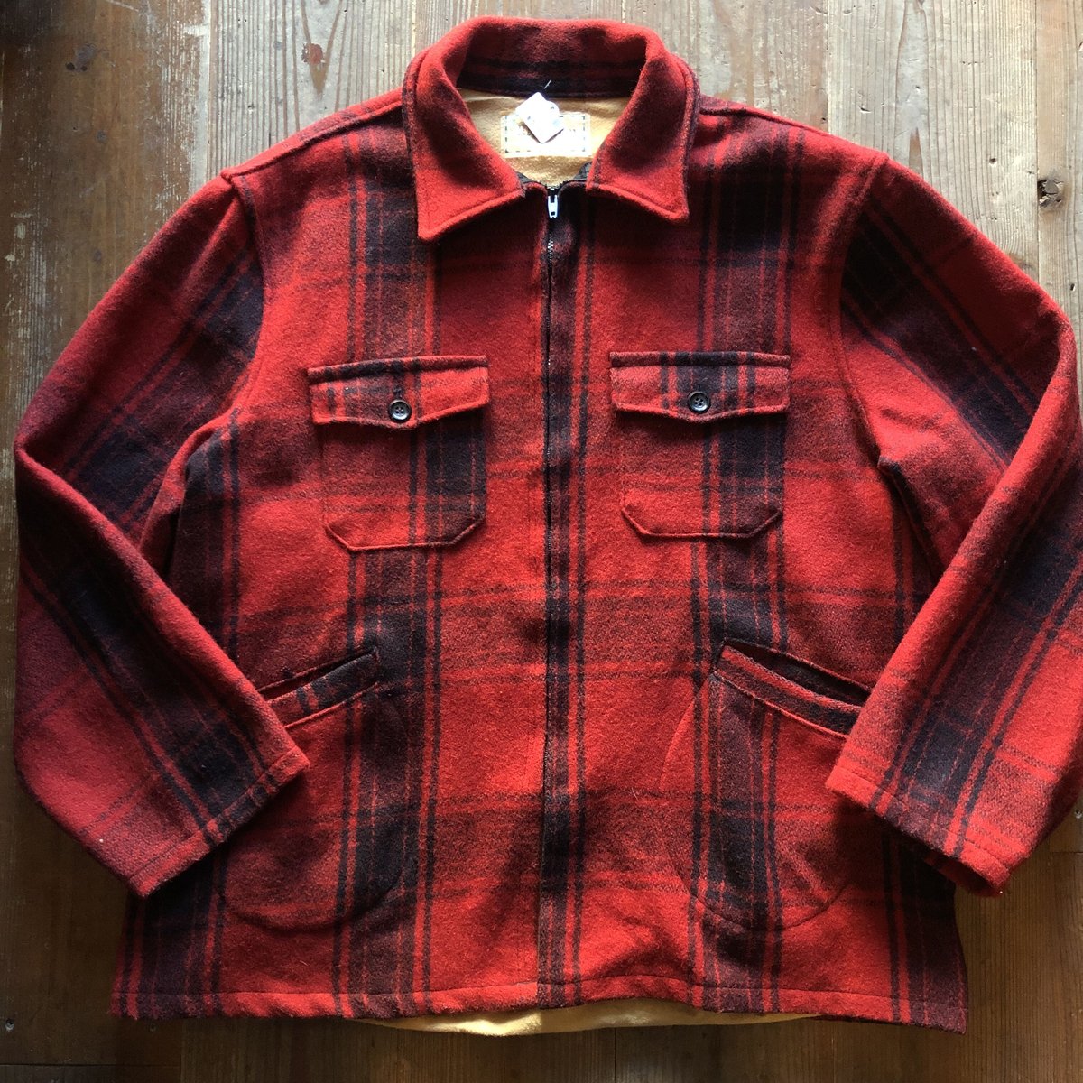 60's〜melton ウールハンティングジャケット | CUSTOM FEVER