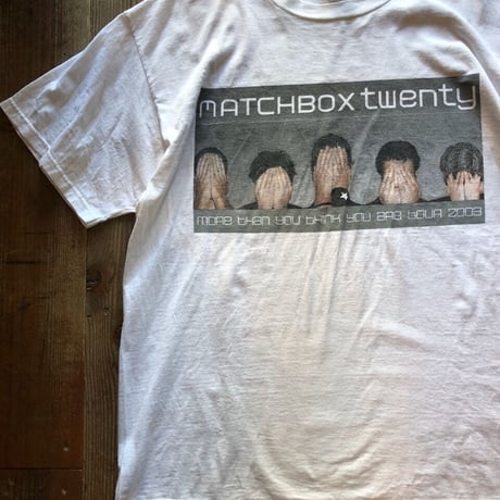 2003 MATCHBOX TWENTY バンドTシャツ  XL