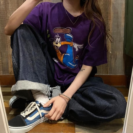 USA製グーフィーダンスTシャツ