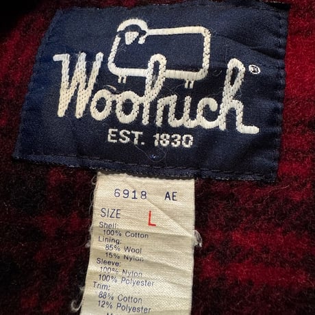 USA製 80's Woolrich フィールドジャケット L
