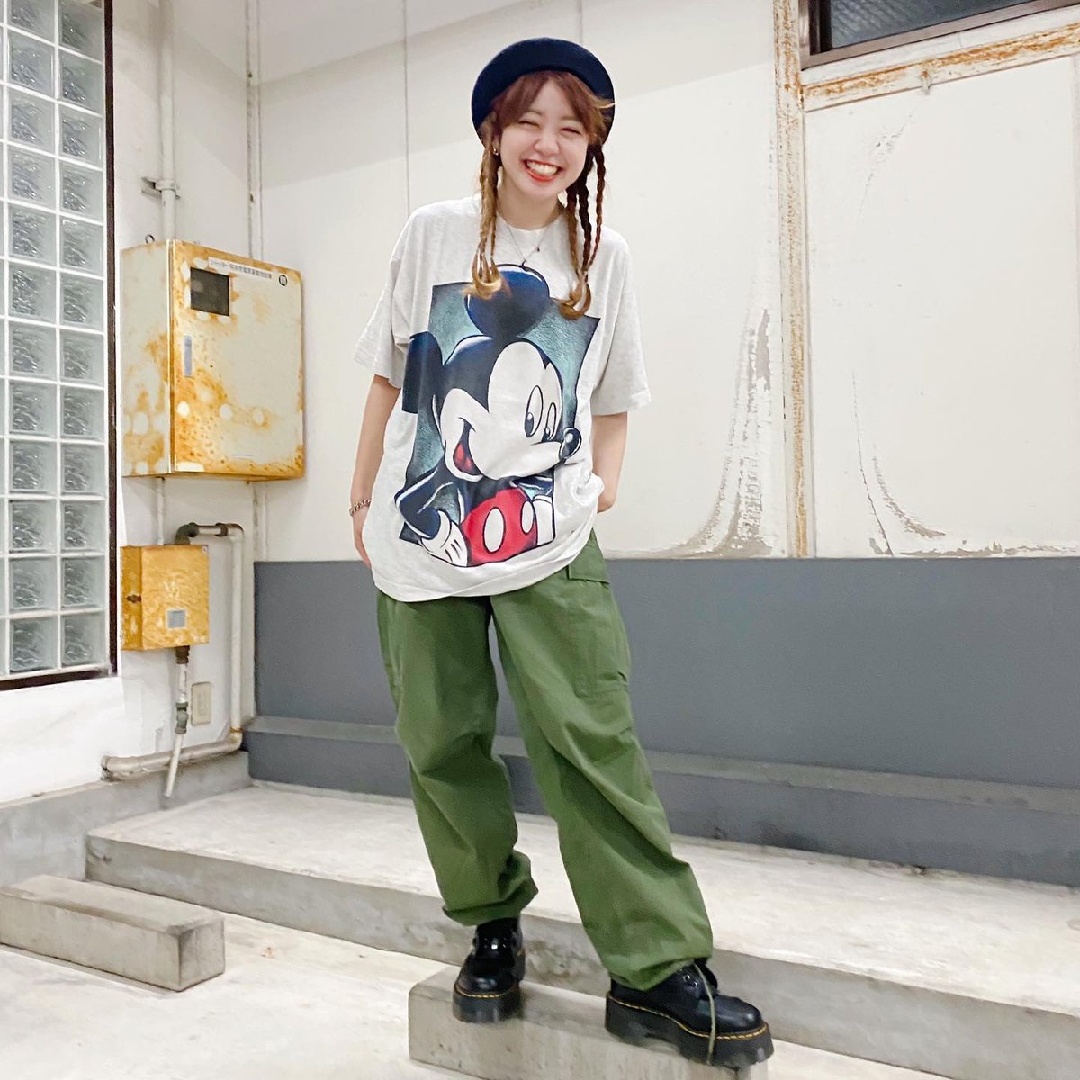 ミッキーマウス両面プリントTシャツ | CUSTOM FEVER