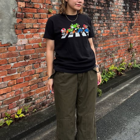 SUPER MARIO アビイ・ロードTシャツ