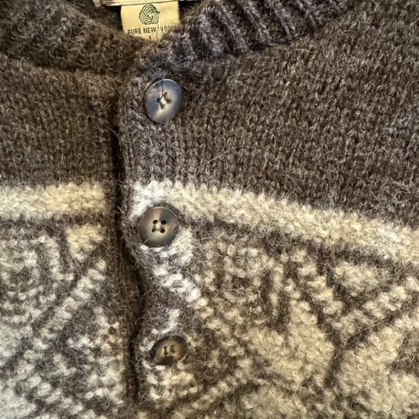 スコットランド製 L.L.Bean ノルディックニットセーター
