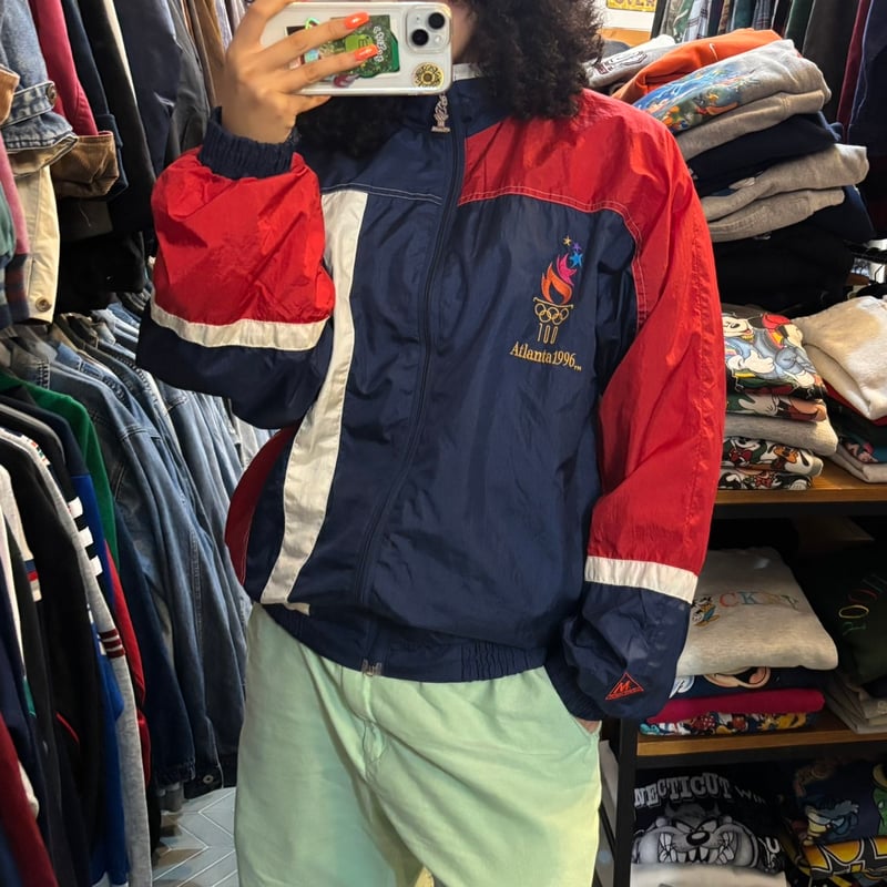 ヴィンテージナイロンジャケットオリンピアコスMasterCard ヴィンテージナイロンジャケットオリンピアコスMasterCard