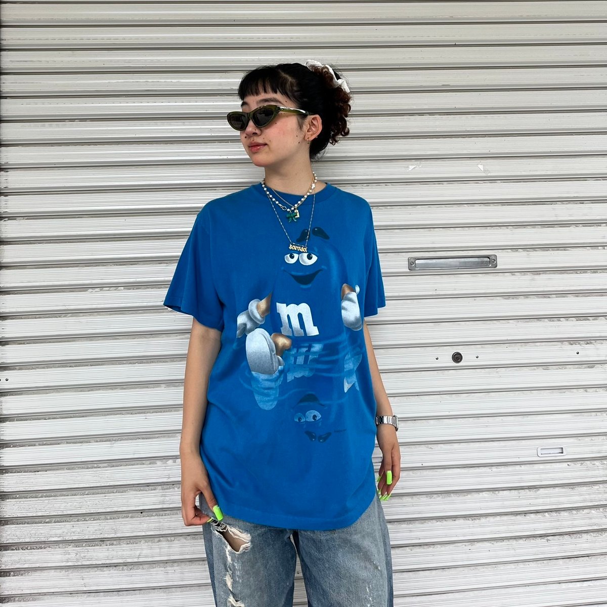 MOSCHINO デニム風プリント Tシャツ M 楽天市場】モスキーノ MOSCHINO レディース トップス Tシャツ