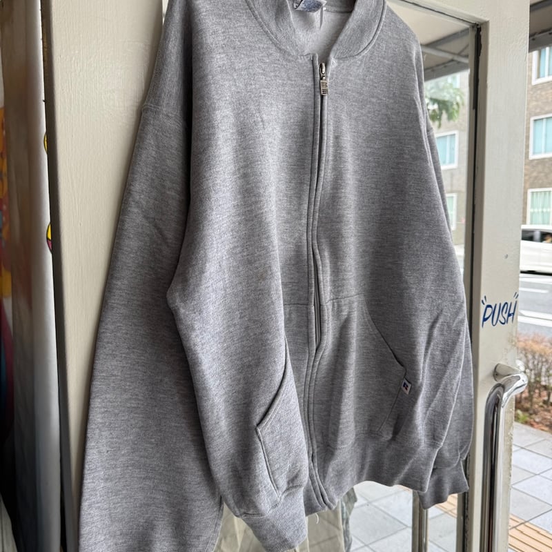 00's RUSSELL フルジップスウェットカーディガン | CUSTOM FEVER