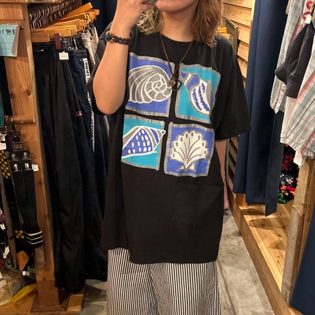 USA製 貝殻Tシャツ