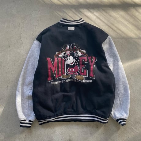 mickeyスウェットスタジャン