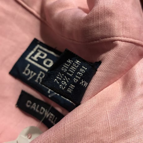 Ralph Lauren 半袖無地シャツ 〝CALDWELL〟M