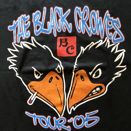 THE BLACK CROWS TOUR '05 バンドTシャツ