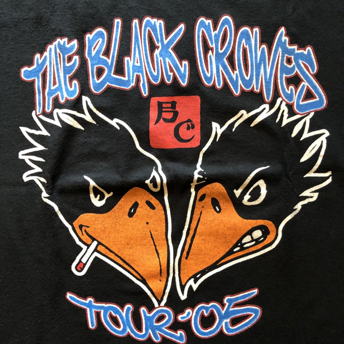 THE BLACK CROWS TOUR '05 バンドTシャツ | CUSTOM FEVER THE BLACK CROWS TOUR '05 バンドTシャツ | CUSTOM FEVER