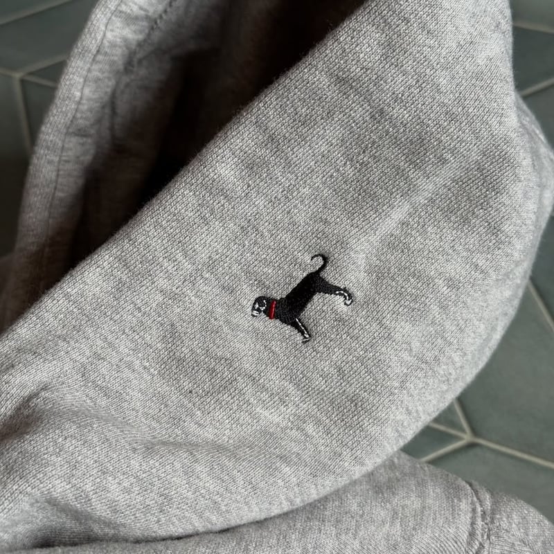 THE BLACK DOG プリントパーカー | CUSTOM FEVER