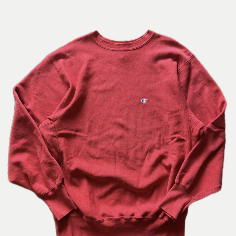 '80s USA製 チャンピオン リバースウィーブ レッド M 80s champion リバースウィーブ パーカー USA製 レッド Mサイズ