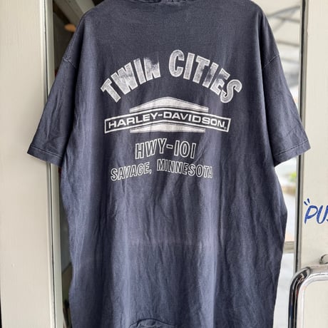 USA製 〜90's HARLEY DAVIDSON プリントT  XL