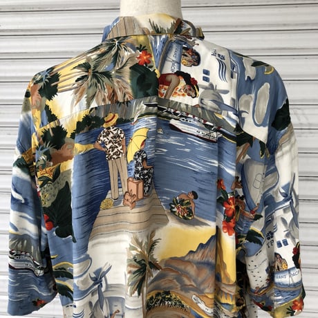 90's Reyn spooner 総柄シャツ