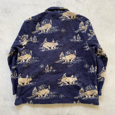 シロクマフリースジャケット