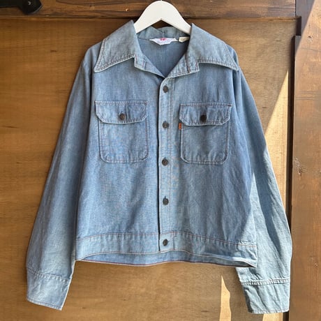 70s Levi's Panatela デニムシャツ