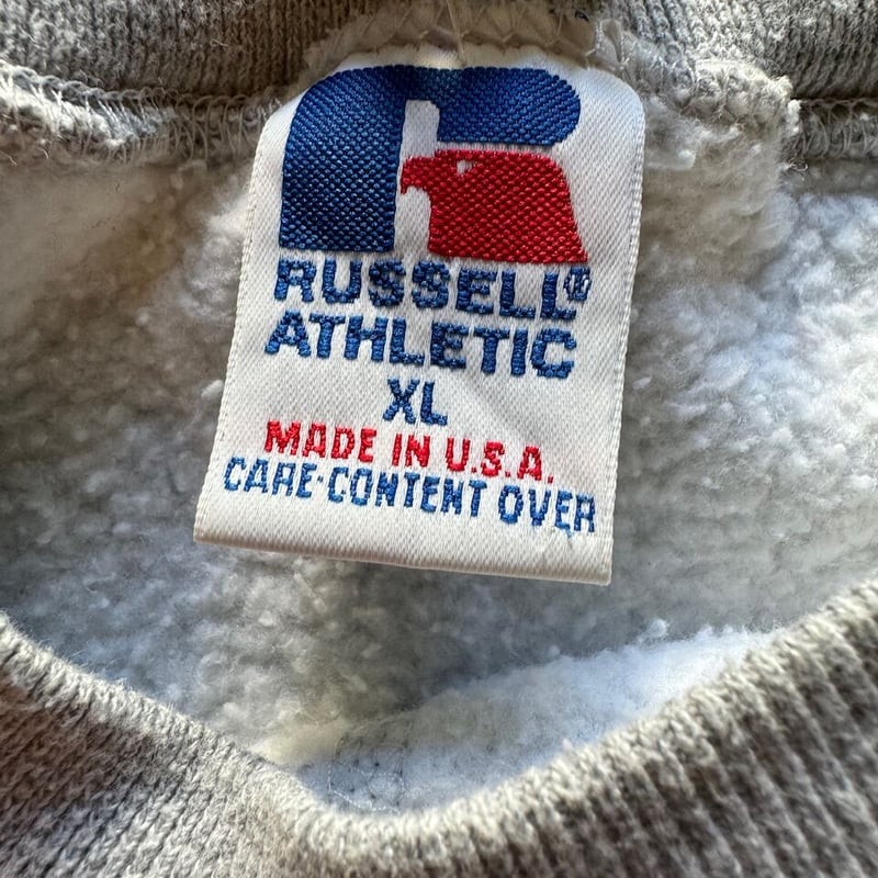 90's USA製RUSSELLカレッジスウェット XL | CUSTOM FEVER