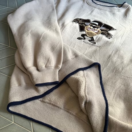 ルーニー・テューンズ タズ 刺繍トレーナー
