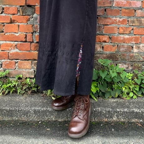 刺繍ノースリーブワンピース