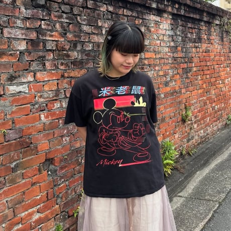 ミッキー チャイニーズTシャツ