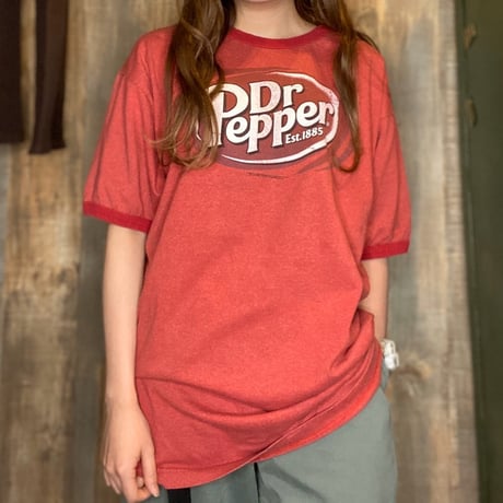 ドクターペッパーリンガーTシャツ
