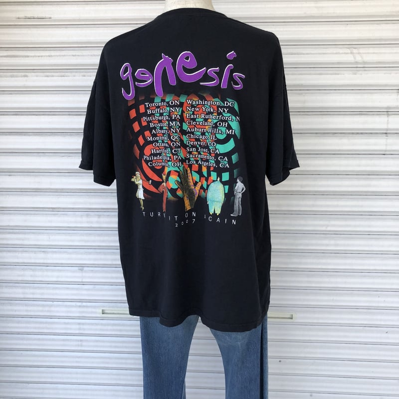 Genesis Turn It On Again バンドTシャツ XLサイズ genesis バンドTシャツ XL | CUSTOM FEVER