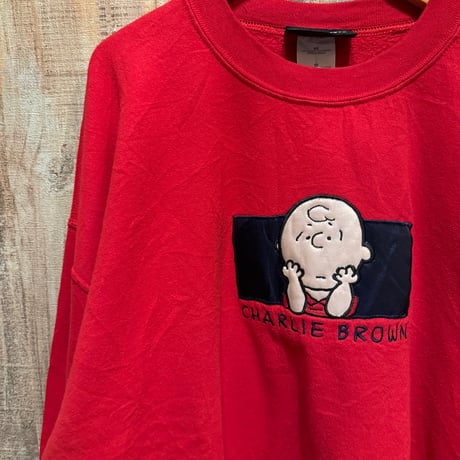 PEANUTS チャーリーブラウンスウェット
