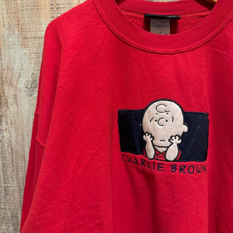 チャーリー・ブラウン スウェット　PEANUTS FREAK'S STORE/PEANUTS/ピーナッツ 別注 フロントプリント
