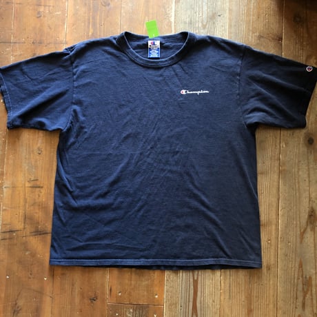 90's〜00's チャンピオンワンポイント無地Tシャツ XL