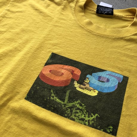 〜00'sUSA製 QUIKSILVER×THE BEATLES プリントT XL