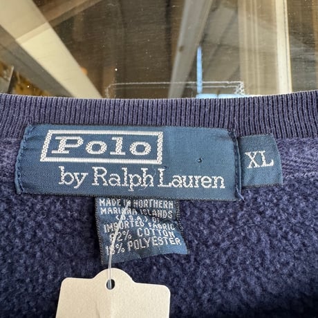 POLO ワンポイントスウェット XL