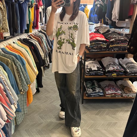 90s カエルTシャツ