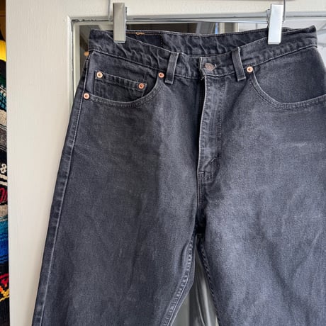 90's USA製 Levi's505  W32×L30 ブラック