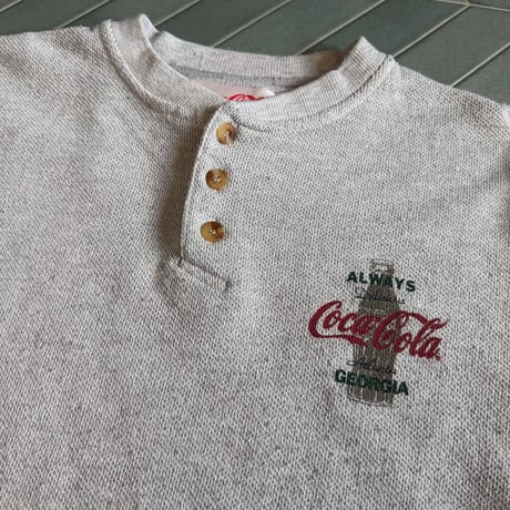 コカ・コーラ 七分袖サーマル