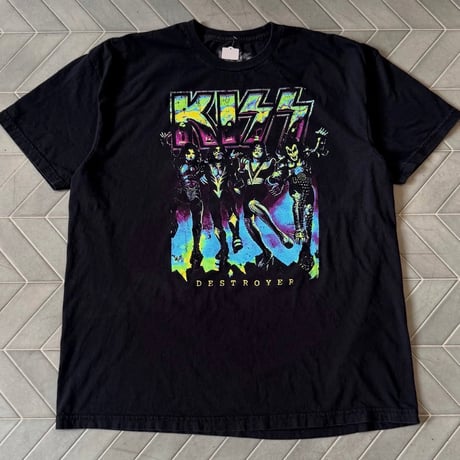 KISS 地獄の軍団 プリントTシャツ