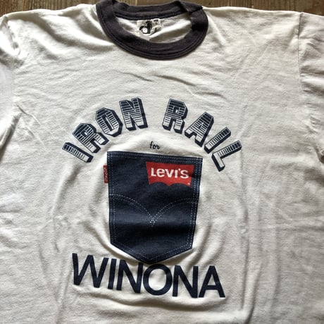 80's Levi's リンガーネックTシャツ