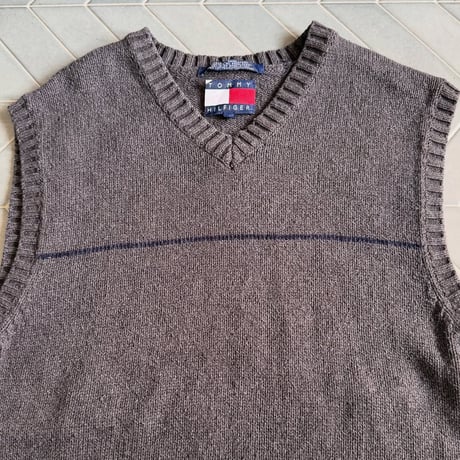 90s TOMMY HILFIGER コットンベスト