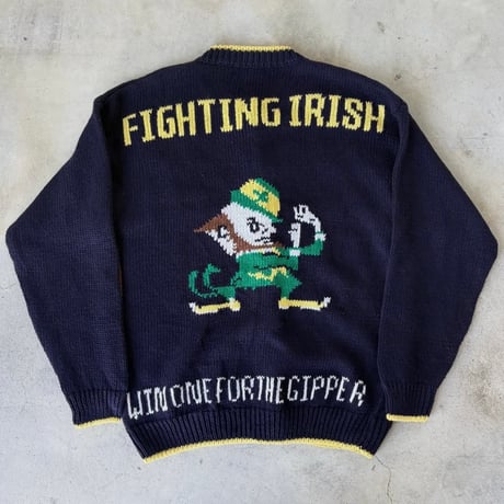 BellePointe “Notre Dame Football” ニットカーディガン
