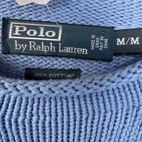 POLO by RALPH LAUREN コットンニット　M
