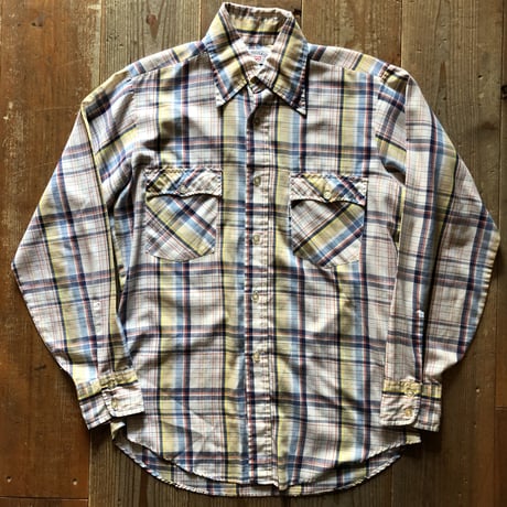 70's-80'sリーバイス ウエスタンチェックシャツ　M (12)
