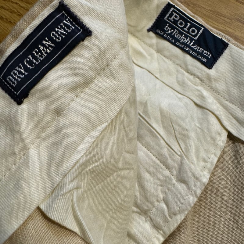 Polo by Ralph Lauren made in Italy リネン USA製 Polo by Ralph Lauren リネン | CUSTOM FEVER
