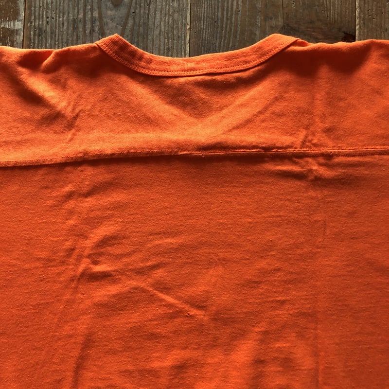 70年代バータグチャンピオンフットボールTシャツ M | CUSTOM FEVER