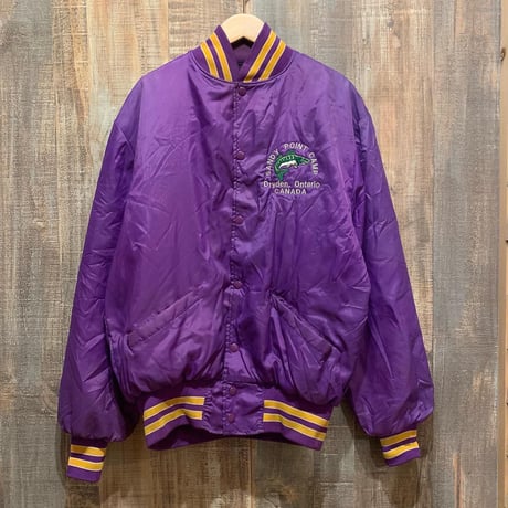 USA製SANDAY POINT CAMPナイロンスタジャン