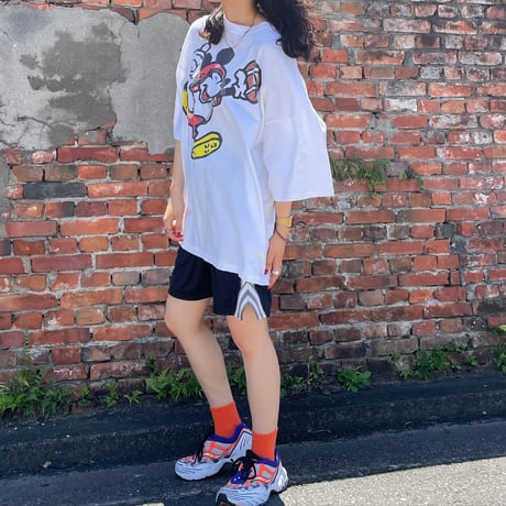ラグビーミッキー両面Tシャツ