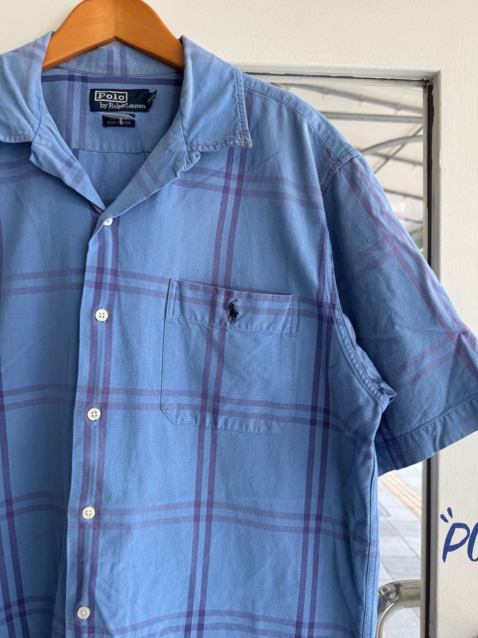 ラルフローレン　ADAMS オープンカラー　シャツ ラルフローレン ADAMS オープンカラー シャツ