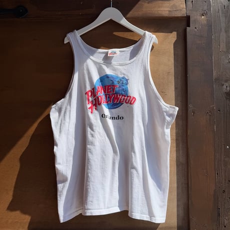 90s USA製 PLANET HOLLYWOOD タンクトップ